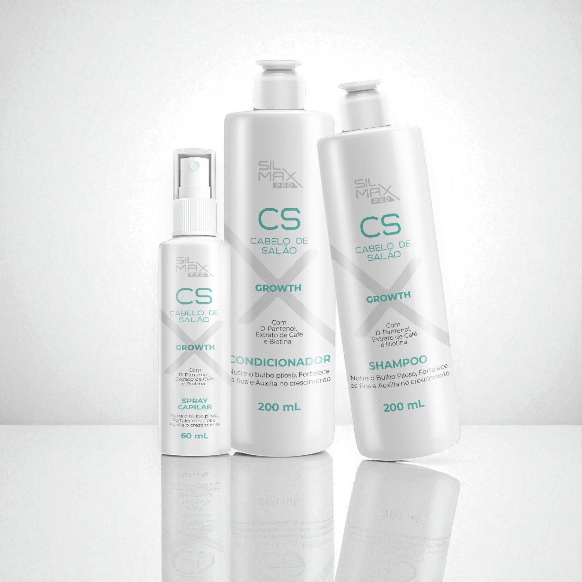 Kit profissional linha growth 3 itens