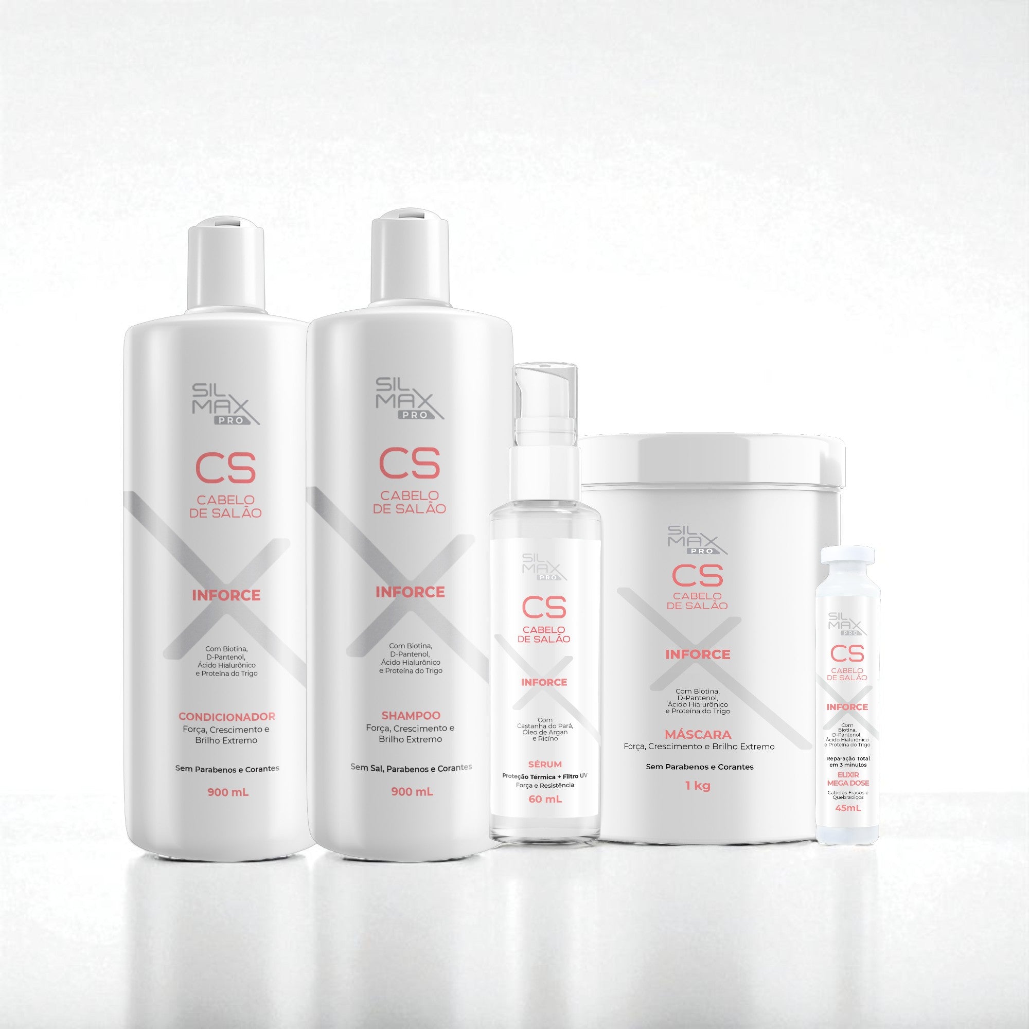 Kit profissional linha Inforce 5 itens