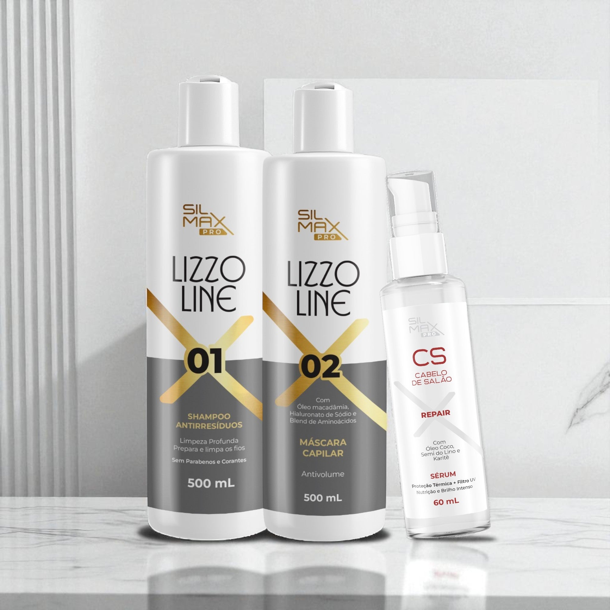 Kit Lizzo Line Completo 3 itens