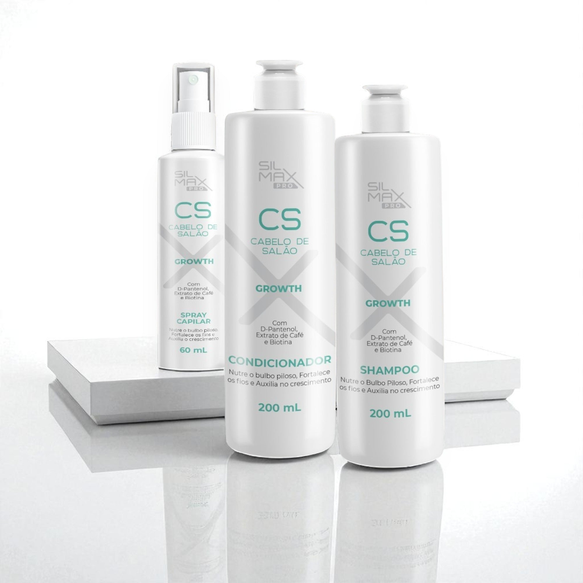 Kit profissional linha growth 3 itens