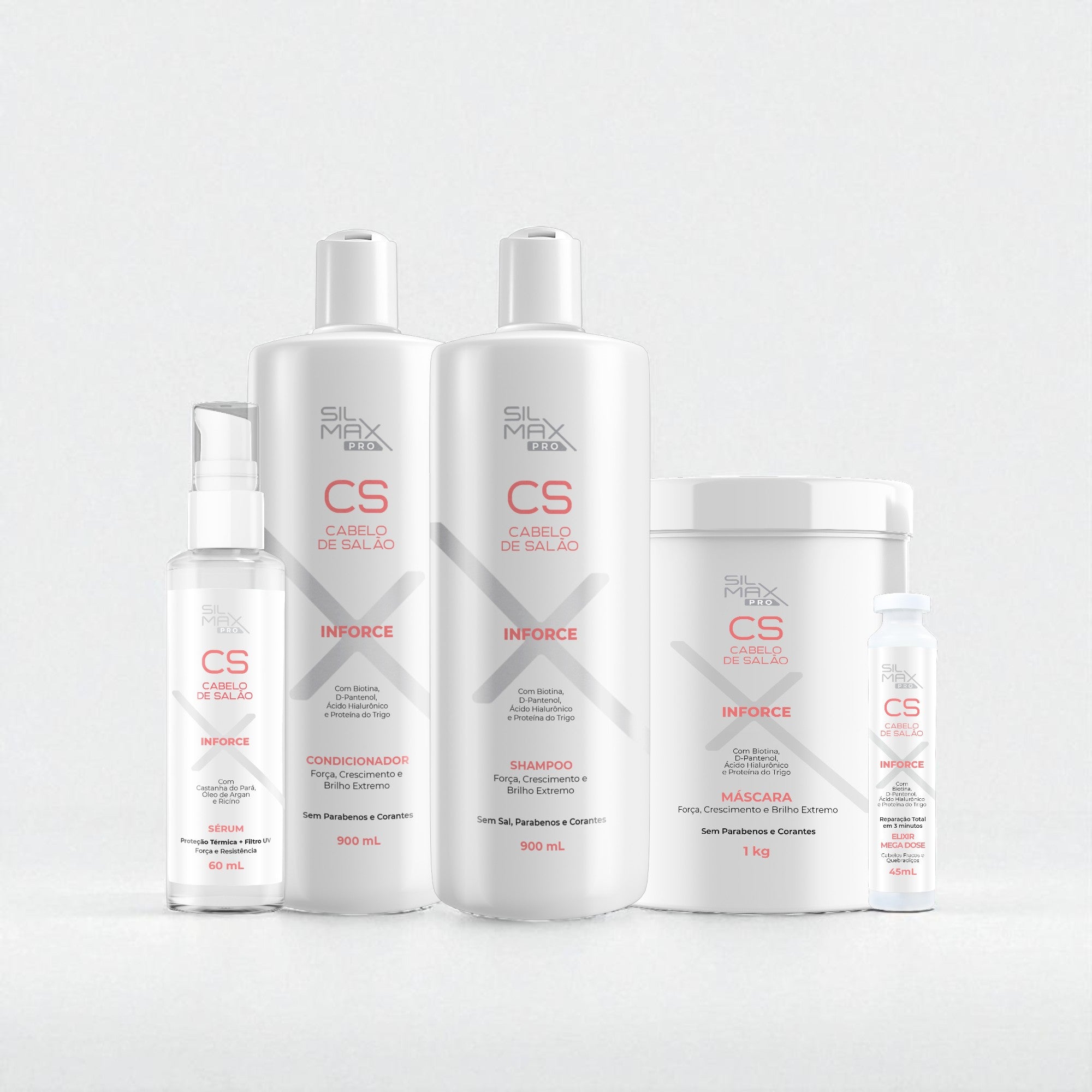 Kit profissional linha Inforce 5 itens