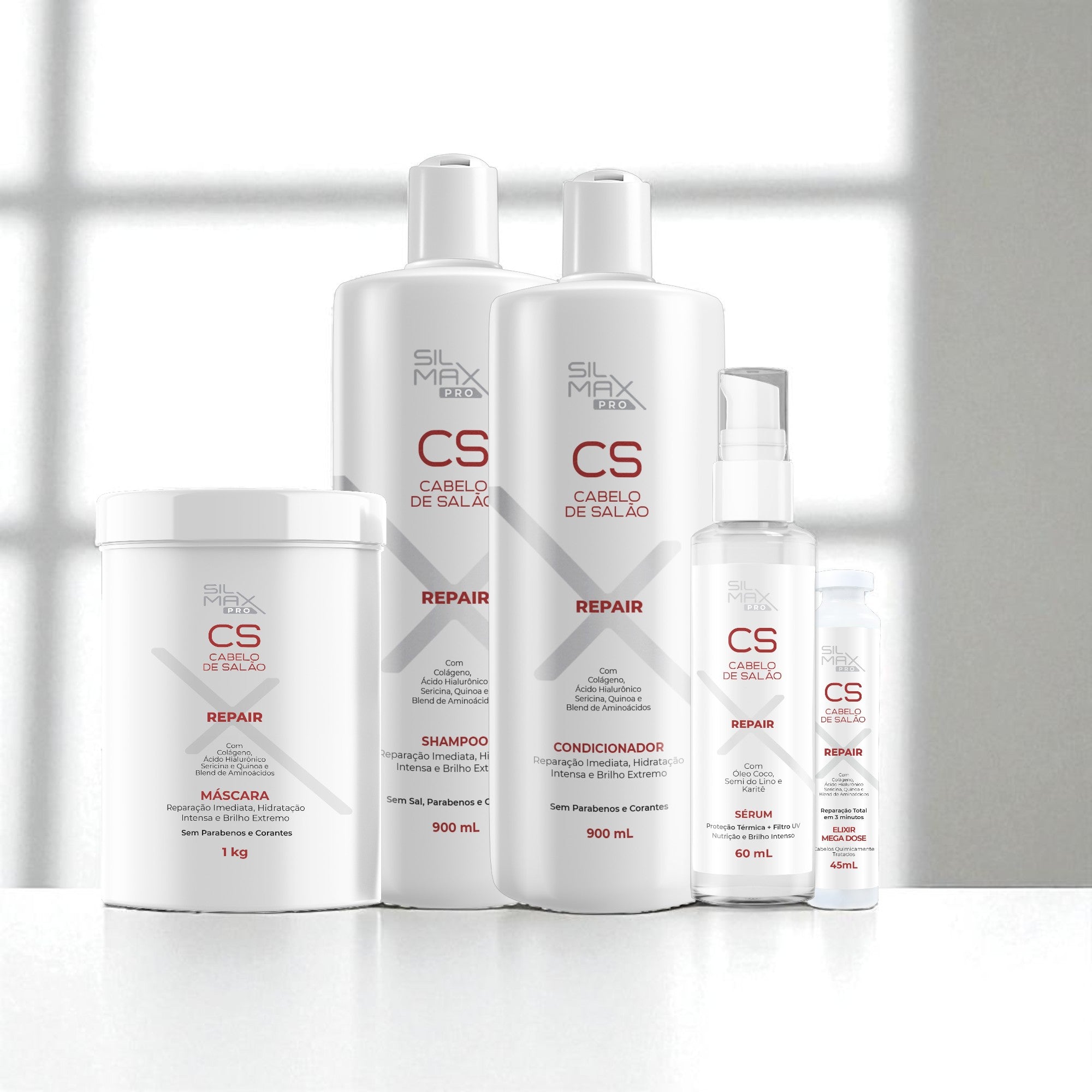 Kit Profissional Linha Repair 5 itens